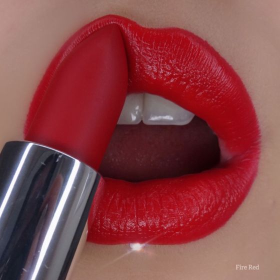 BellaPierre Mineral Lipstick fire red