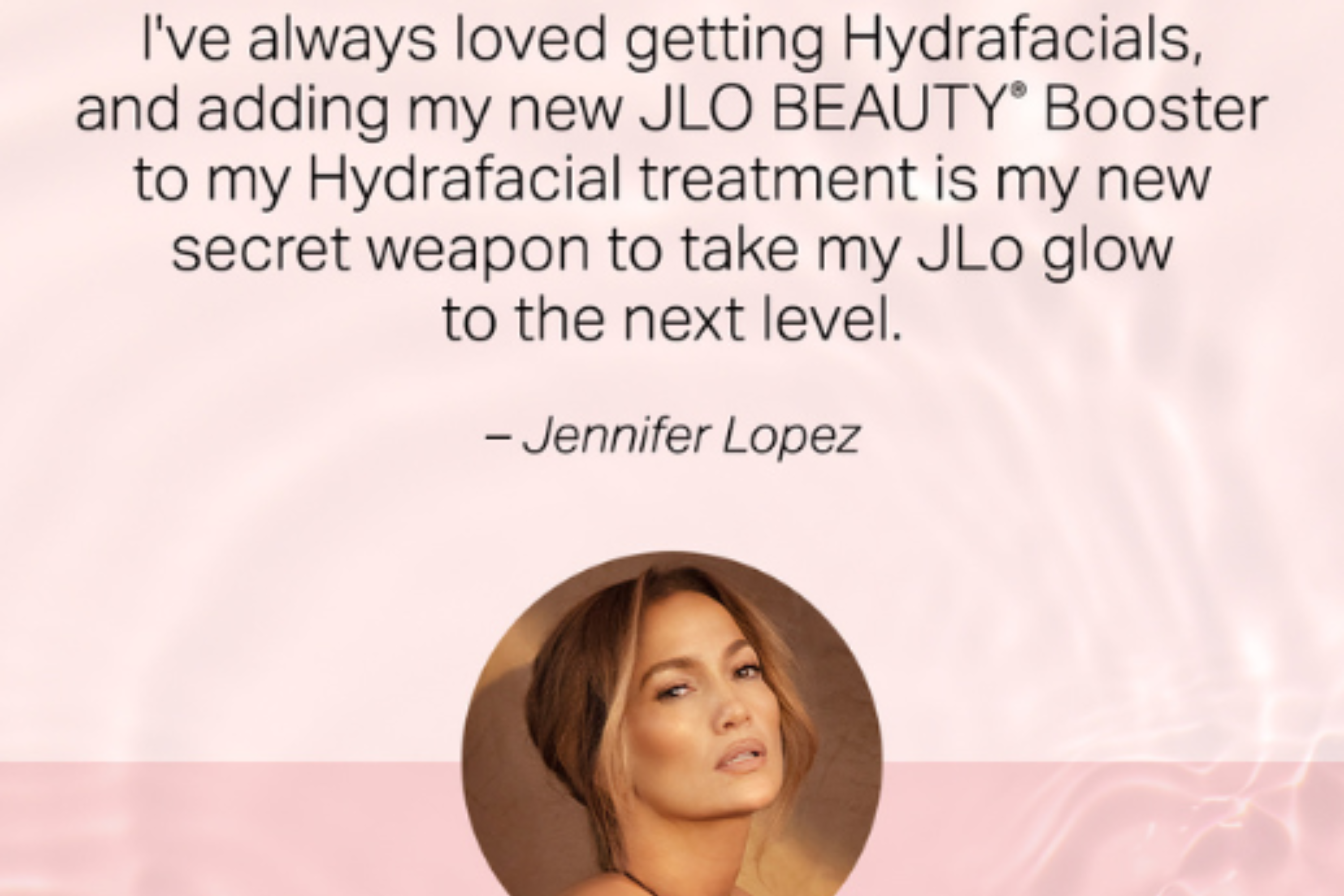 Load video: JLO Beauty Booster By HydraFacial