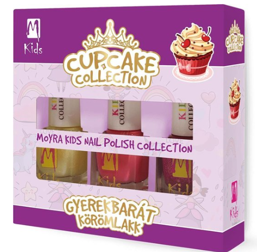 MOYRA kids Nagellak cupcake collection