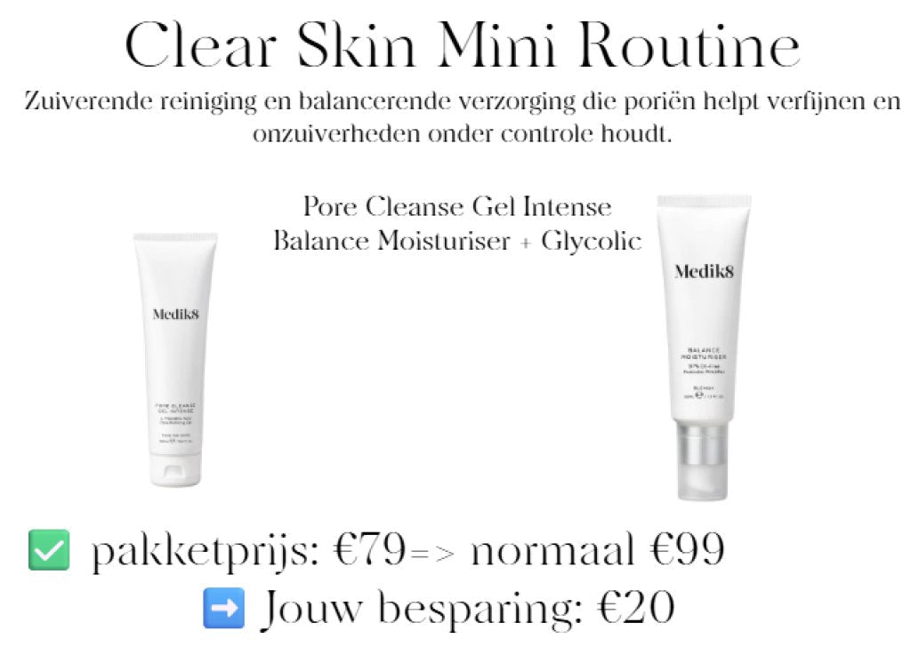 Clear Skin Mini Routine