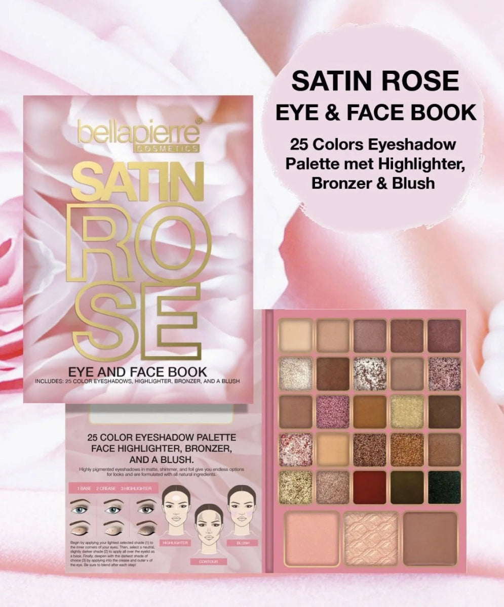 Eye And Face book Satin Rose-CHECK