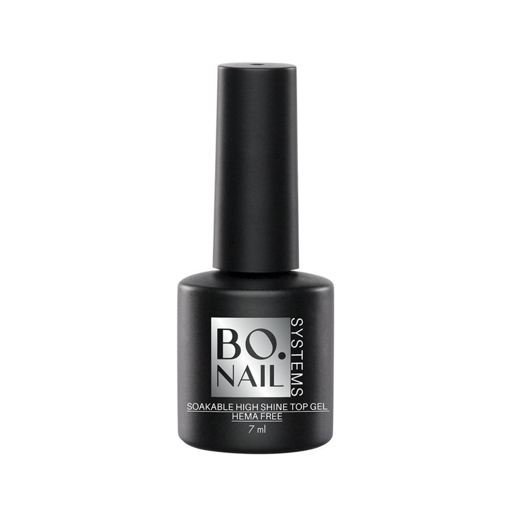 Soakable high shine top gel hema free - check