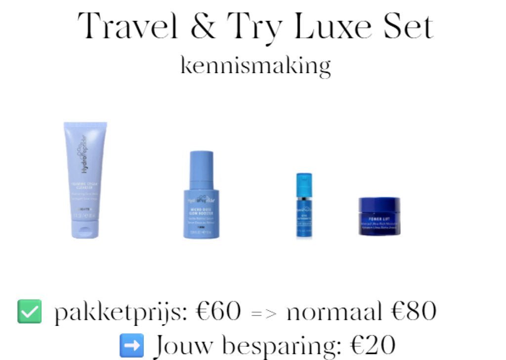 Travel &amp; Try Luxe set