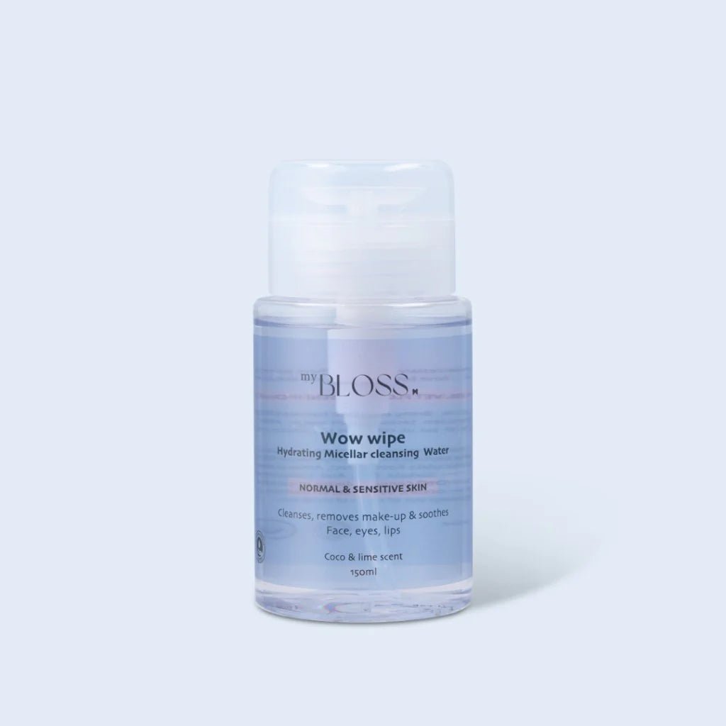 Wow Wipe Hydrating Micellar Cleansing Water 150ml-CHECK