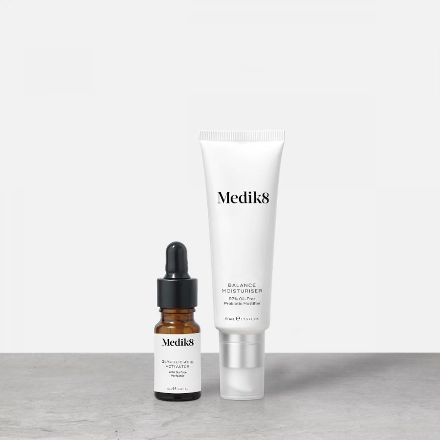 Medik8 - Acne - Balance Moisturiser &amp; Glycolic Acid Activator - 50ml