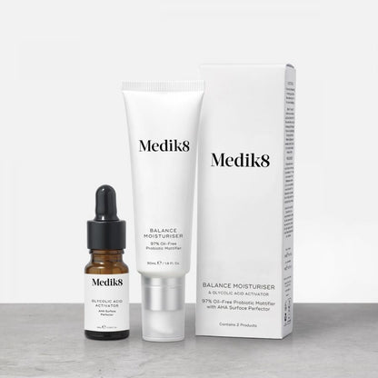 Medik8 - Acne - Balance Moisturiser &amp; Glycolic Acid Activator - 50ml